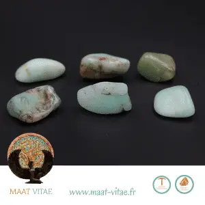 Chrysoprases - Pierres naturelles et équitables de notre partenaire Maât Vitae - www.maat-vitae.fr