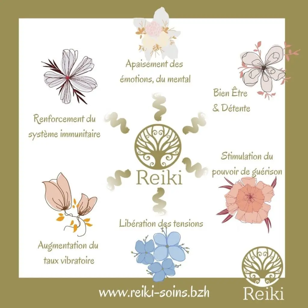 Bienfaits et apports Reiki